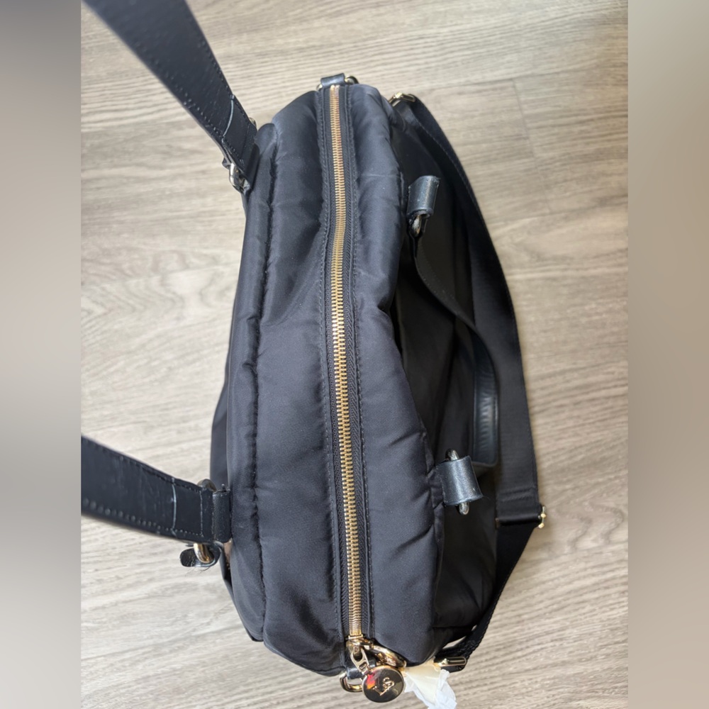 Lo & Sons Black O.G. Laptop Tote Nylon Travel Tote - Picture 9 of 16